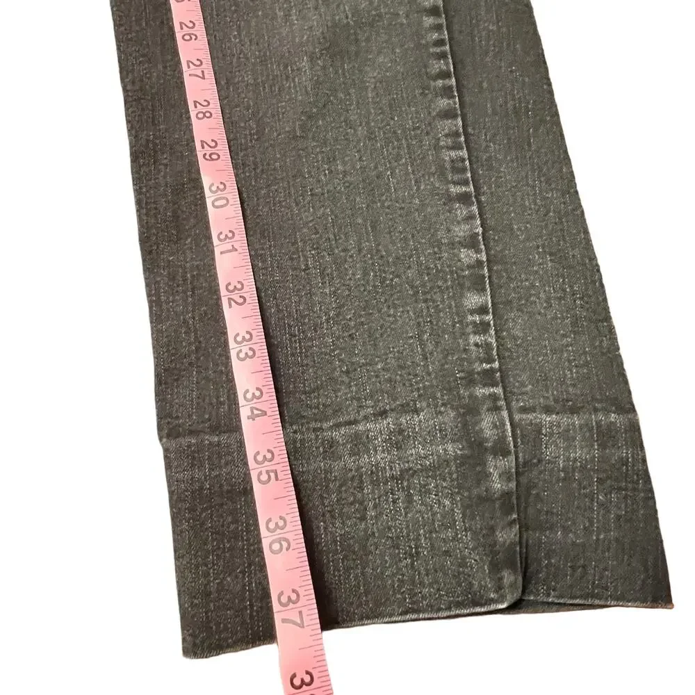 Z DRAFT - Sonoma Life & Style Black Slim Straight Jeans Size 16W - Picture 13 of 14